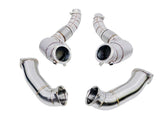 Racing Dynamics Racing Dynamics Catted Downpipes w/HS - BMW / F9X / M5 / M8 / X5M / X6M 130.10.63.590