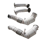 Racing Dynamics Racing Dynamics Catted Downpipes w/HS - BMW / F9X / M5 / M8 / X5M / X6M 130.10.63.590