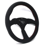 Renown Alcantara Suede Renown 130R Steering Wheel Rosso / Red 130RRS