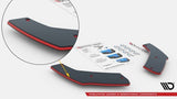 Maxton Design Street Pro Rear Side Splitters BMW M4 G82 by Maxton Design BM4G82MCNC-RSD1BRB