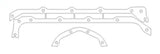 Cometic Pontiac 350 / 400 / 428 / 455 V8 .094in Fiber Oil Pan Gasket Kit by Cometic CGS-C5176-094