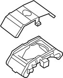 Shifter Rebuild Kit - Cover Strip - Audi B7 A4 by European VW/Audi 8E1713187G