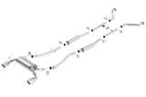 Borla Borla 03-08 350Z True Dual Cat-Back Exhaust BOR-140045