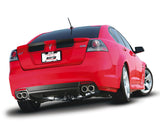 Borla Borla 08-09 Pontiac G8/GT 6.0L 8cyl SS Catback Exhaust w/ X Pipe BOR-140287