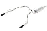 Borla Borla 09-17 Dodge Ram 1500 5.7L V8 3in to Dual 2.5in Single Round Rolled Angle-Cut S-type Exhaust BOR-140308BC