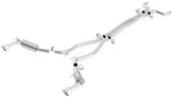 Borla Borla 10-13 Chevy Camaro SS 6.2L 8cyl Aggressive Catback Exhaust BOR-140356