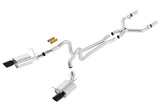 Borla Borla 2011-2012 Mustang GT 5.0L Black Chrome 4.5in Rd Tip ATAK Catback Exhaust BOR-140372BC