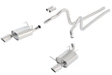 Borla Borla 2011 Ford Mustang 3.7L 6cyl 6spd RWD SS S-Type Catback Exhaust BOR-140375