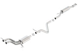 Borla Borla 13-15 Hyundai Veloster Turbo 1.6L AT/MT FWD 2dr Dual Center Rear Exit Cat-Back Exhaust BOR-140506