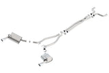 Borla Borla 14-15 Camaro 3.6L V6 Single Split Rear Exit Touring Catback Exhaust BOR-140526