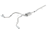 Borla Borla 14 Silv/Sierra C/B Exh S-Type 1500 5.3L V8 AT/MT 2&4WD Ext Cab Split Side Exit BOR-140545