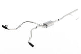 Borla Borla 14-16 Chevrolet Silverado 1500 5.3L ATAK Catback Exhaust w/ Black Chrome Tips BOR-140546BC