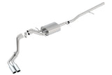 Borla Borla S-Type Cat-Back 14 Sierra 1500 Ext. Cab Stnd Bed/CC Short Bed 143.5in WB Side Exit Exhaust BOR-140550