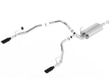 Borla Borla 09-17 Ram 1500 5.7L V8 5in Single Tip Black Chrome Cat-Back Touring Exhaust Through Bumper BOR-140552BC
