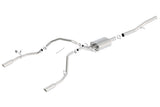 Borla Borla 14 Silv/Sierra 1500 EC Std/CC Short 143.5in WB S-Type Single Split Rear Exit Cat-Back Exhaust BOR-140571