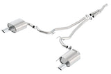 Borla Borla Atak Cat Back 15-17 Ford Mustang 2.3L EcoBoost MT/AT 2.25in pipe 4in tip BOR-140585