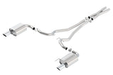 Borla Borla Atak S Cat-Back 15-17 Ford Mustang GT 5.0L V8 MT/AT 2.5in pipe 4in tip BOR-140591