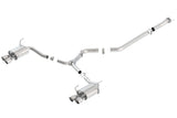 Borla Borla 15-16 Subaru WRX / STI 2.5L S-Type Cat-Back Exhaust Quad Rd RL Tips BOR-140595