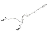 Borla Borla 15-16 Ford F150 3.5L EcoBoost Ext. Cab Black Chrome CB Exht ATAK Single Split Rear Exit BOR-140616BC