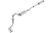 Borla Borla 15-16 Ford F-150 3.5L EcoBoost Ext. Cab Std. Bed Catback Exhaust S-Type Truck Side Exit BOR-140618