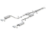 Borla Borla 15-16 Dodge Challenger R/T 5.7L Dual Rectangle Angle Cut Dual Split Rear Exit ATAK Exhaust BOR-140628