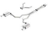 Borla Borla Atak Cat-Back 15-17 Ford Mustang GT 5.0L V8 MT/AT 3in pipe 4in tip BOR-140630