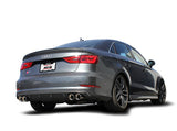 Borla Borla 13-15 Audi S3 S-Type Dual Round Rolled Catback Exhaust BOR-140631
