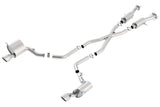 Borla Borla 2015 Jeep Grand Cherokee SRT8 S-Type Dual Round Rolled Exit Catback Exhaust BOR-140632