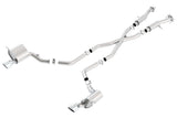 Borla Borla 2015 Jeep Grand Cherokee SRT8 ATAK Dual Round Rolled Exit Catback Exhaust BOR-140633