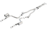 Borla Borla 2015 Dodge Challenger Hellcat 6.2L V8 ATAK Catback Exhaust No Tips Factory Valance BOR-140646