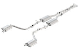 Borla Borla 2015 Dodge Challenger 3.6L V6 ATAK Catback Exhaust No Tips Factory Valance BOR-140650
