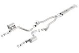Borla Borla 2015 Dodge Charger Hellcat 6.2L V8 ATAK Catback Exhaust w/ Valves No Tips Factory Valance BOR-140667