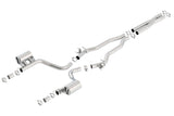Borla Borla 15-16 Dodge Charger Hellcat 6.2L V8 ATAK Catback Exhaust w/ Valves No Tips Factory Valance BOR-140669