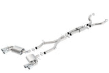 Borla Borla 16-17 Camaro SS 6.2L Dual Tip Dual Split Rear Exit Dual Mode Catback Exhaust (NPP) BOR-140687