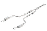 Borla Borla 09-14 Dodge Challenger R/T 5.7L RWD 2Dr. Dual Rctgl. Angle S-Type CB Exhaust - Rear Split Exit BOR-140707