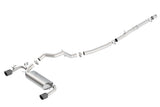 Borla Borla 16-17 Focus RS Turbocharged 2.3L Single Split Exit ATAK Catback Exhaust BOR-140730CFBA