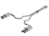 Borla Borla 18-19 Ford Mustang GT 5.0L Coupe w/o Valves ATAK 3in Cat-Back Exhaust-Blk Carbon Fiber Tips BOR-140746CFBA