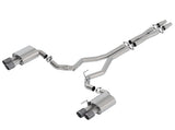 Borla Borla 2018 Ford Mustang GT 5.0L AT/MT (w/o Valves) ATAK 3in Cat-Back Exhaust w/Carbon Fiber Tips BOR-140746CF