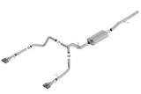 Borla Borla 19 Chevrolet Silverado/GMC Sierra 1500 6.2L SS Touring Catback Exhaust - Carbon Fiber Tips BOR-140772CF