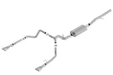 Borla Borla 19 Chevrolet Silverado/GMC Sierra 1500 6.2L SS Touring Catback Exhaust - Square Chrome Tips BOR-140782