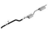 Borla Borla 2020 Jeep Gladiator JT 3.6L V6 AWD 2.75in Touring Climber Black Turndown Tip & Over-Axle BOR-140808CB