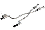 Borla Borla 14-20 Jeep Grand Cherokee 3.6L V6 2/4WD 2.25in S-Type Cat-back - Black Chrome BOR-140835BC