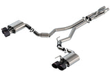 Borla Borla 2020 Ford GT500 5.2L AT 3in ATAK CatBack Exhaust w/ Carbon Fiber Tips BOR-140837CF