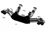 Borla Borla 2020 Chevrolet Corvette C8 6.2 ATAK 3in Exhaust System Dual Round Rolled A/C Black Chrome Tips BOR-140839BC