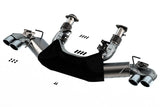Borla Borla 2020 Chevrolet Corvette C8 6.2L ATAK 3in Exhaust System Dual Round A/C Tips 4inx 4.75in BOR-140839