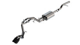 Borla Borla 21-22 Chevrolet Tahoe 5.3L V8 AT 2/4WD Touring Cat-Back Exhaust (Black Chrome) BOR-140854BC