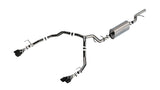 Borla Borla 21-22 Chevrolet Tahoe 5.3L V8 2/4WD 4DR 3in/2.75in Touring Cat-Back Exhaust -Black Chrome Tips BOR-140856BC