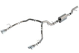 Borla Borla 21-22 Chevrolet Tahoe 6.2L V8 2/4WD 4DR Brushed T-304 Stainless Steel S-Type Cat-Back Exhaust BOR-140859