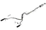 Borla Borla F-150 2021 5.0L 4dr CC SB EC STB Lariat/KR/Platinm/LTD 3/2.25 SRE Cat-Back ATAK Black CHR Tips BOR-140867BC