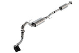 Borla Borla F-150 2021 5.0L 4dr CC SB EC STB Lariat/KR/Pltnm/LTD 3/2.25 DSE Cat-Back Touring BLK CHR Tips BOR-140873BC